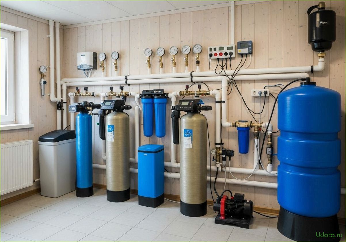 Выбор и установка систем водоочистки для частных домов и загородных коттеджей с разными источниками воды